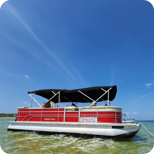 a small boat in a body of water