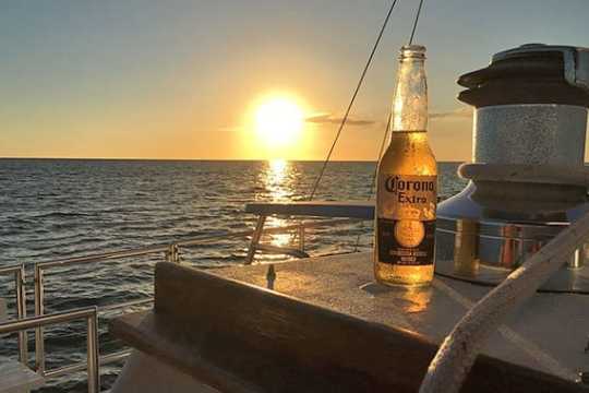 a boat sitting on top of a wooden table