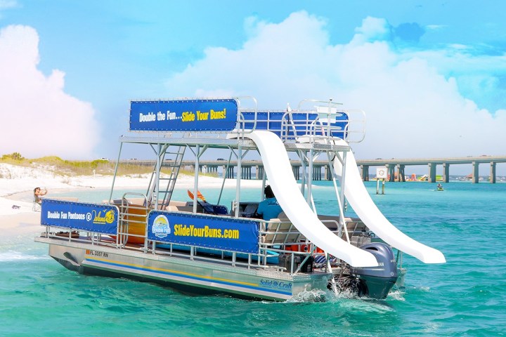 a boat on a body of water